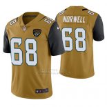 Camiseta NFL Limited Hombre Jacksonville Jaguars Andrew Norwell Oro Color Rush