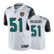 Camiseta NFL Limited Hombre Jacksonville Jaguars Paul Posluszny Blanco Vapor Untouchable