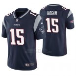 Camiseta NFL Limited Hombre New England Patriots Chris Hogan Azul Vapor Untouchable