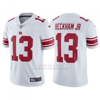 Camiseta NFL Limited Hombre New York Giants 13 Odell Beckham Jr Vapor Untouchable Blanco