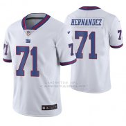 Camiseta NFL Limited Hombre New York Giants Will Hernandez Blanco Color Rush