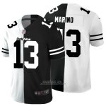 Camiseta NFL Limited Miami Dolphins Marino White Black Split