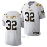 Camiseta NFL Limited New England Patriots Devin Mccourty Golden Edition 2020 Blanco