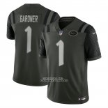 Camiseta NFL Limited New York Jets Ahmad Sauce Gardner 2025 Rivalries Collection Verde