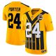 Camiseta NFL Limited Pittsburgh Steelers Joey Porter Jr Alterno 1933 Throwback Vapor F.U.S.E. Oro