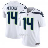 Camiseta NFL Limited Seattle Seahawks DK Metcalf Vapor F.U.S.E. Blanco