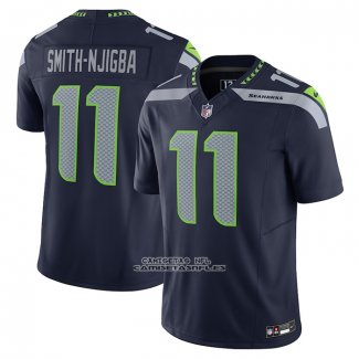 Camiseta NFL Limited Seattle Seahawks Jaxon Smith-Njigba Vapor F.U.S.E. Azul