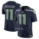 Camiseta NFL Limited Seattle Seahawks Jaxon Smith-Njigba Vapor F.U.S.E. Azul