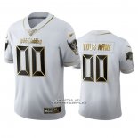 Camiseta NFL Limited Tampa Bay Buccaneers Personalizada Golden Edition Blanco