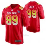 Camiseta NFL Limited Tennessee Titans Jurrell Casey 2019 Pro Bowl Rojo