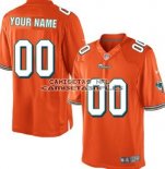 Camiseta NFL Miami Dolphins Personalizada Naranja