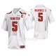 Camiseta NFL Mujer NCAA Texas Tech Red Raiders Patrick Mahomes II College Football Blanco