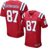 Camiseta New England Patriots Gronkowski Rojo Nike Elite NFL Hombre