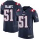 Camiseta New England Patriots Mingo Profundo Azul Nike Legend NFL Hombre
