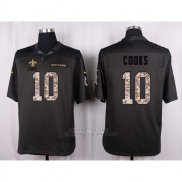 Camiseta New Orleans Saints Cooks Apagado Gris Nike Anthracite Salute To Service NFL Hombre