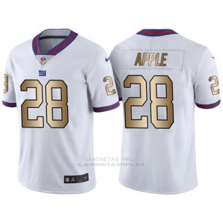 Camiseta New York Giants Apple Blanco Nike Gold Legend NFL Hombre