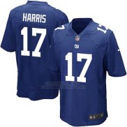 Camiseta New York Giants Harris Azul Nike Game NFL Hombre