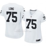 Camiseta Oakland Raiders Long Blanco Nike Game NFL Mujer