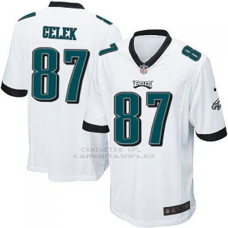 Camiseta Philadelphia Eagles Gelek Blanco Nike Game NFL Nino