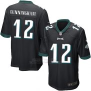 Camiseta Philadelphia Eagles Gunningham Negro Nike Game NFL Nino