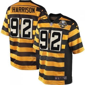 Camiseta Pittsburgh Steelers Harrison Amarillo Nike Game NFL Hombre