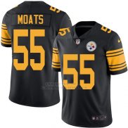 Camiseta Pittsburgh Steelers Moats Negro Nike Legend NFL Hombre