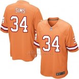 Camiseta Tampa Bay Buccaneers Sims Naranja Nike Game NFL Hombre