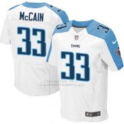 Camiseta Tennessee Titans Mccain Blanco Nike Elite NFL Hombre