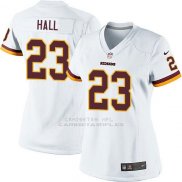 Camiseta Washington Commanders Hall Blanco Nike Game NFL Mujer