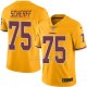 Camiseta Washington Commanders Scherff Amarillo Nike Legend NFL Hombre
