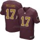 Camiseta Washington Commanders Williams Apagado Rojo Nike Elite NFL Hombre