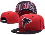 Gorra Atlanta Falcons NFL Rojo y Nrgro
