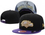 Gorra NFL Baltimore Ravens Negro Gold Violeta
