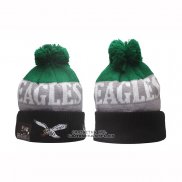 Gorro Beanie Philadelphia Eagles Sideline Negro Verde