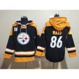 Sudaderas con Capucha Pittsburgh Steelers Hines Ward Negro