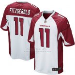 Camiseta Arizona Cardinals Fitzgerald Blanco Rojo Nike Game NFL Hombre