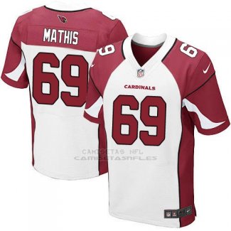Camiseta Arizona Cardinals Mathis Rojo y Blanco Nike Elite NFL Hombre