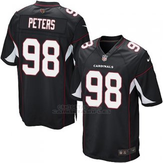 Camiseta Arizona Cardinals Peters Negro Nike Game NFL Hombre