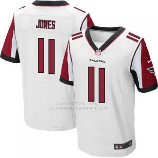 Camiseta Atlanta Falcons Jones Blanco Nike Elite NFL Hombre