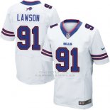 Camiseta Buffalo Bills Lawson Blanco Nike Elite NFL Hombre Camiseta Buffalo Bills Lawson Blanco Nike Elite NFL Hombre