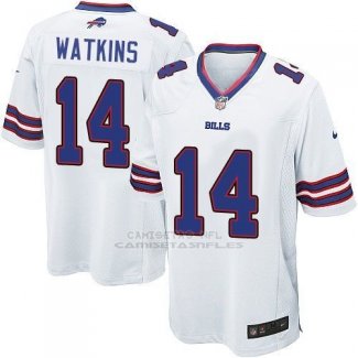 Camiseta Buffalo Bills Watkins Blanco Nike Game NFL Hombre