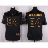 Camiseta Buffalo Bills Williams Negro Nike Elite Pro Line Gold NFL Hombre