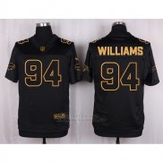 Camiseta Buffalo Bills Williams Negro Nike Elite Pro Line Gold NFL Hombre