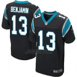 Camiseta Carolina Panthers Benjamin Negro Nike Elite NFL Hombre