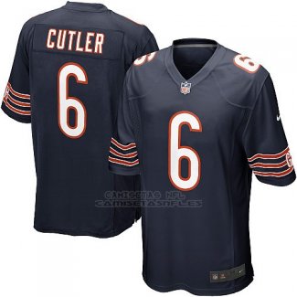 Camiseta Chicago Bears Cutler Blanco Negro Nike Game NFL Nino