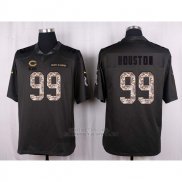 Camiseta Chicago Bears Houston Apagado Gris Nike Anthracite Salute To Service NFL Hombre