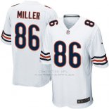 Camiseta Chicago Bears Miller Blanco Nike Game NFL Hombre Camiseta Chicago Bears Miller Blanco Nike Game NFL Hombre