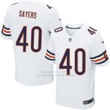 Camiseta Chicago Bears Sayers Blanco Nike Elite NFL Hombre