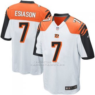 Camiseta Cincinnati Bengals Esiason Blanco Nike Game NFL Hombre