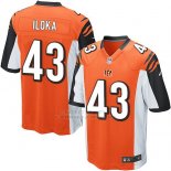 Camiseta Cincinnati Bengals Iloka Naranja Nike Game NFL Nino